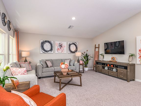 Living Room Valeria Model at Riverstone