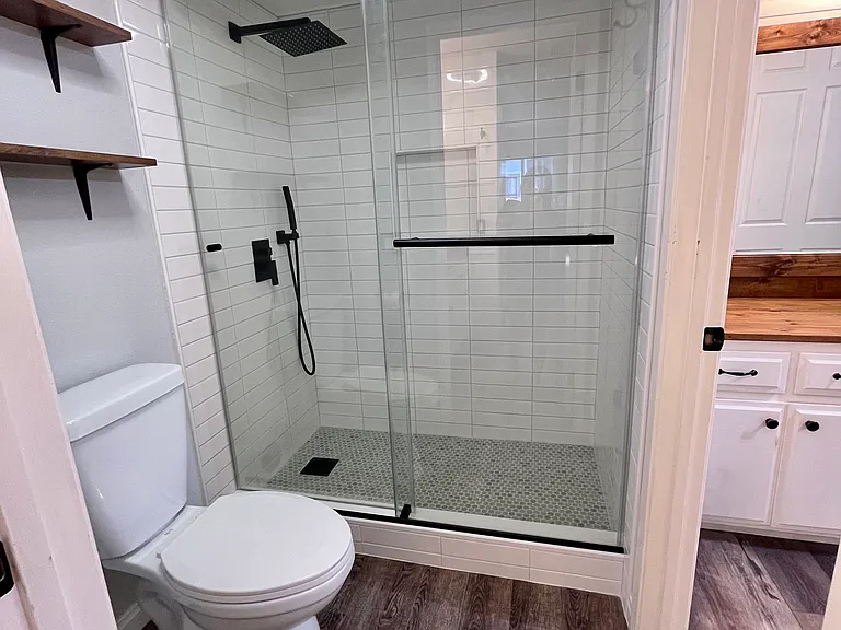 Bathroom with Shower Stall