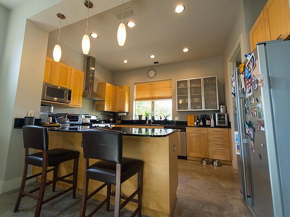 Kitchen from dining area