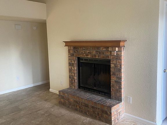 Fireplace in living room
