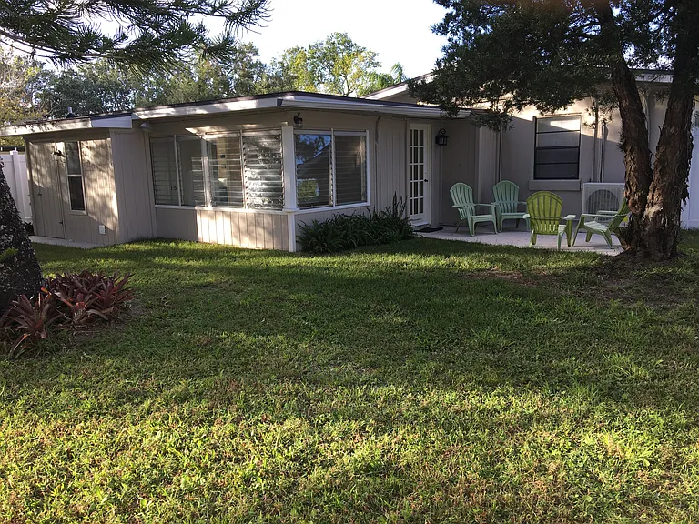 View of house from back garden
