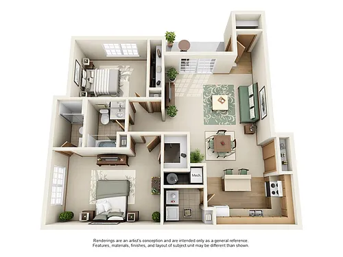 Floor plan Villa