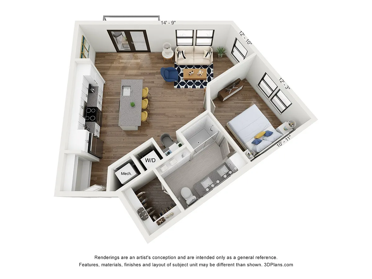 Floor plan A6