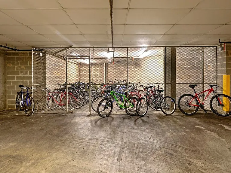 Secure bike storage