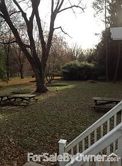 View from deck