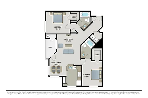 Floor plan Nantucket 3rd