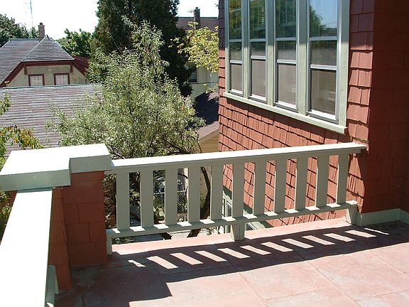 Upper porch