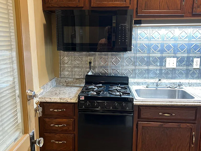 Kitchen - view as you walk in from side door entrance.