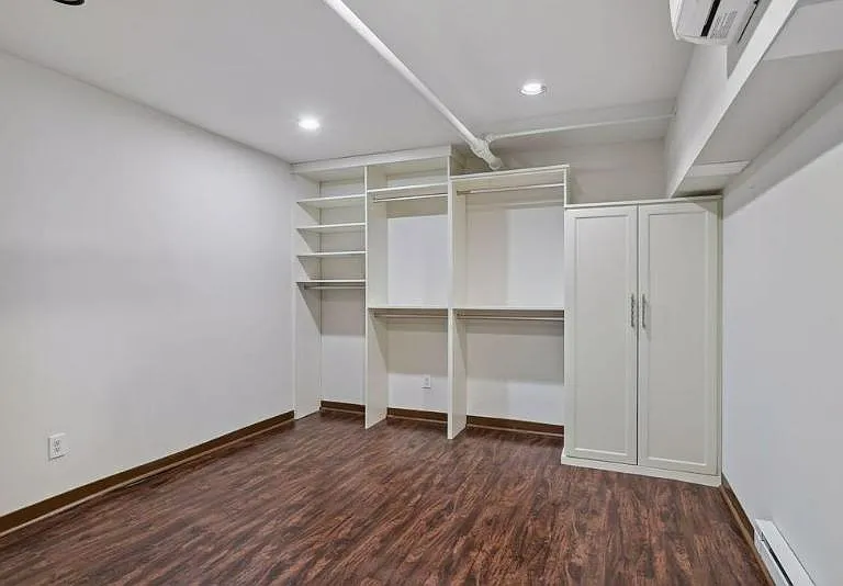 Huge closet with built-ins