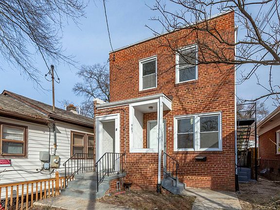 Front of house. This is a duplex. Unit for rent is downstairs.
