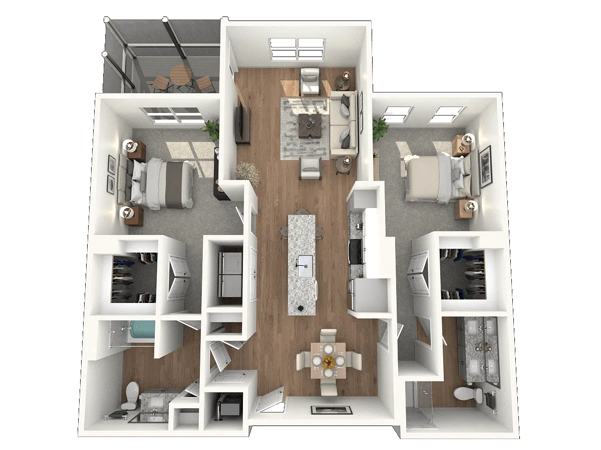 Floor plan B3