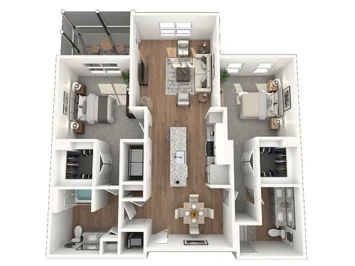 Floor plan B3