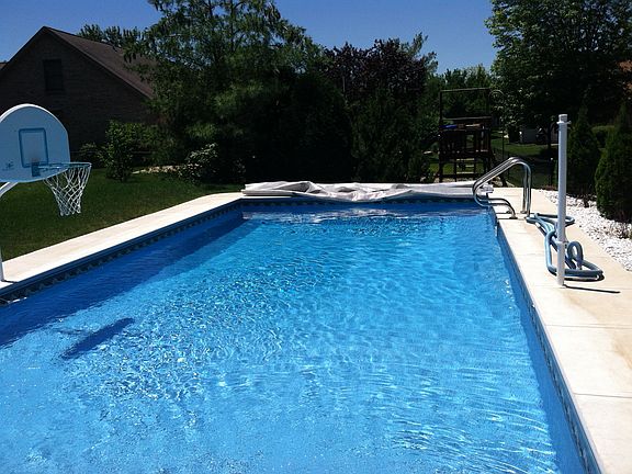 Pool built 2012