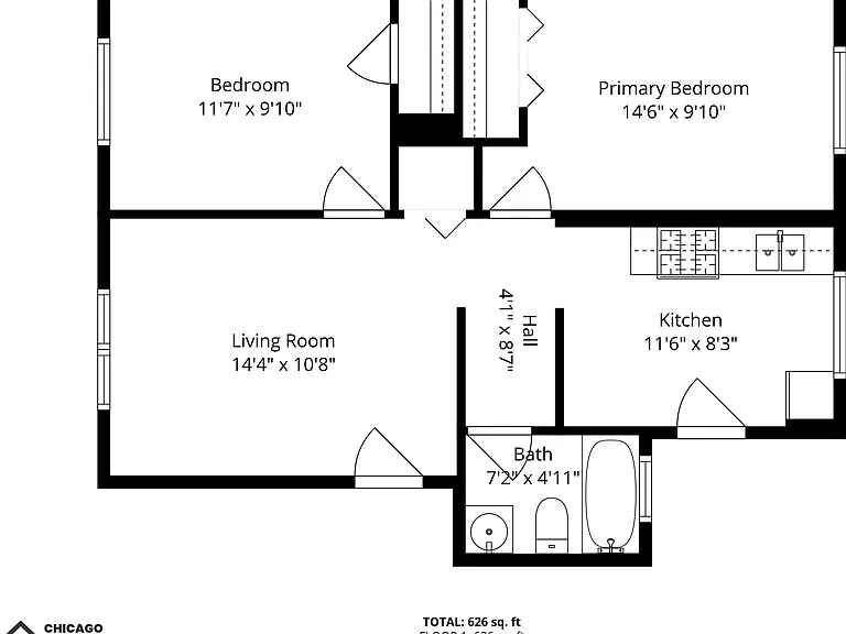 5451 S Justine St #2 — Photo 8