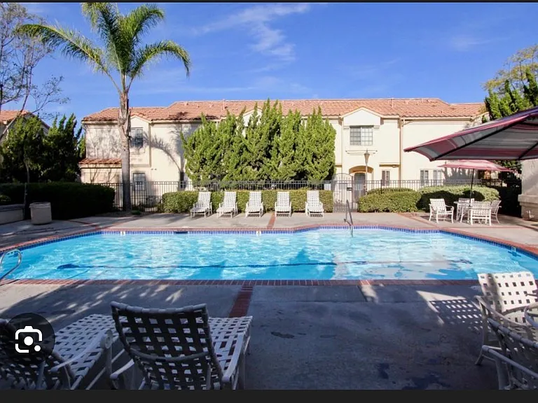 One of two pools