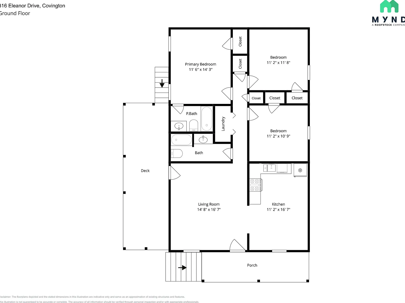 3 bed, 2.0 bath, 1161 sqft, $1,535 — Photo 4