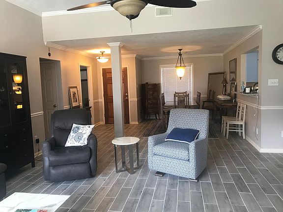 Large family room. You can see the formal dining in the back