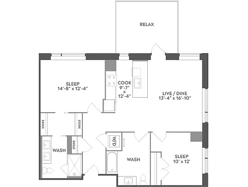 Floor plan C5a