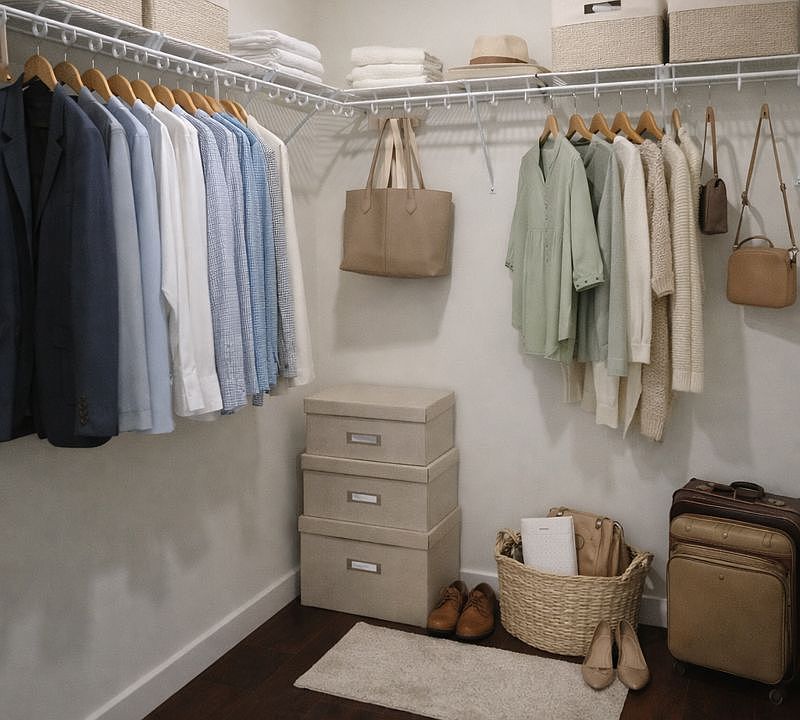 Main Bedroom Walk In Closet