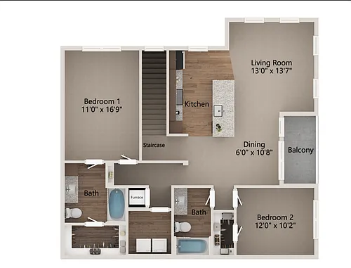 Floor plan B6