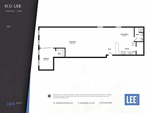 Floor plan Lee 101
