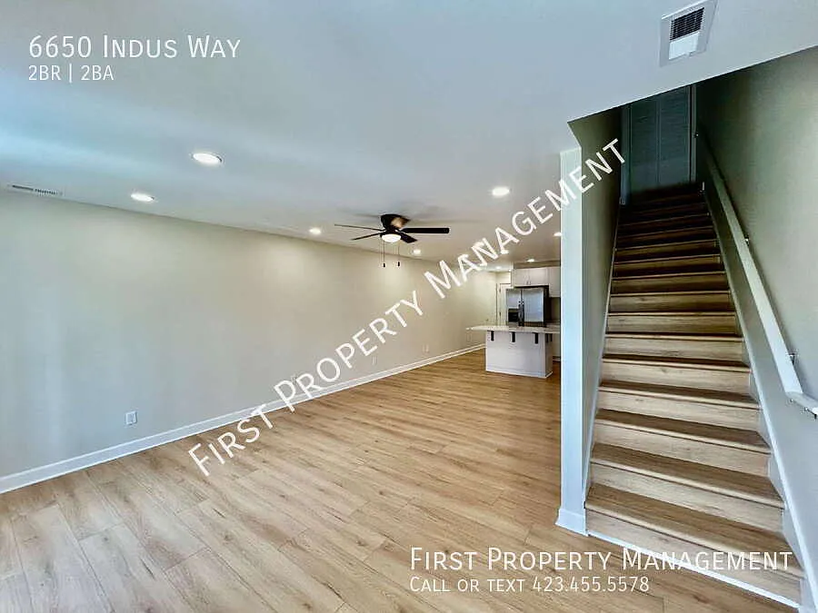 6650 Indus Way: East Brainerd New Construction Townhomes: 2-Bed/1.5-Bath with Central AC, Include... — Photo 2