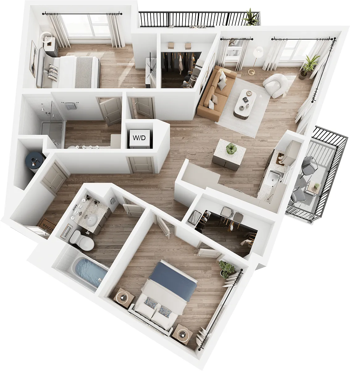 Floor plan B6