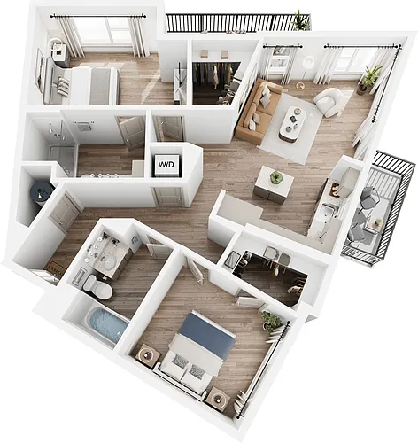 Floor plan B6