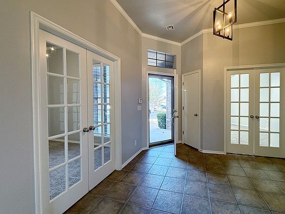 Entrance and first and second offices