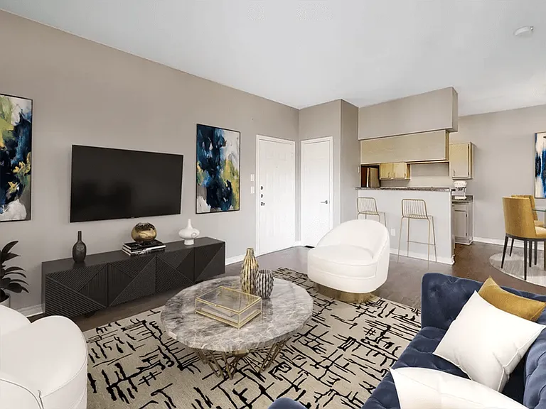 Spacious Living Room