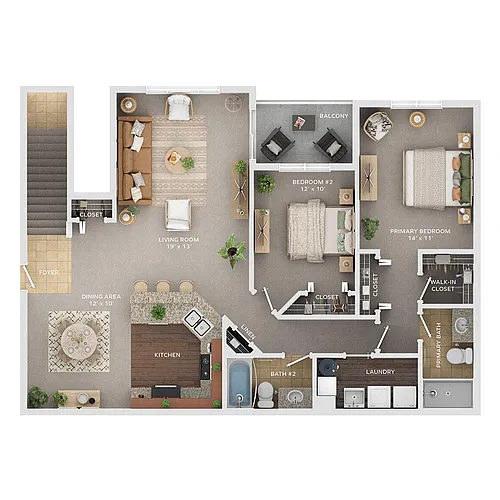 Floor plan C5p - Premium Iris