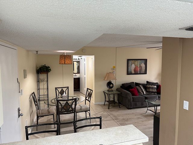 Dining and Living rooms