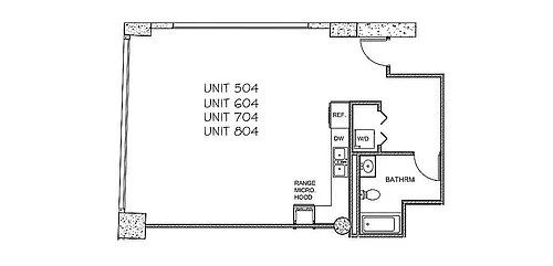 Floor plan 504