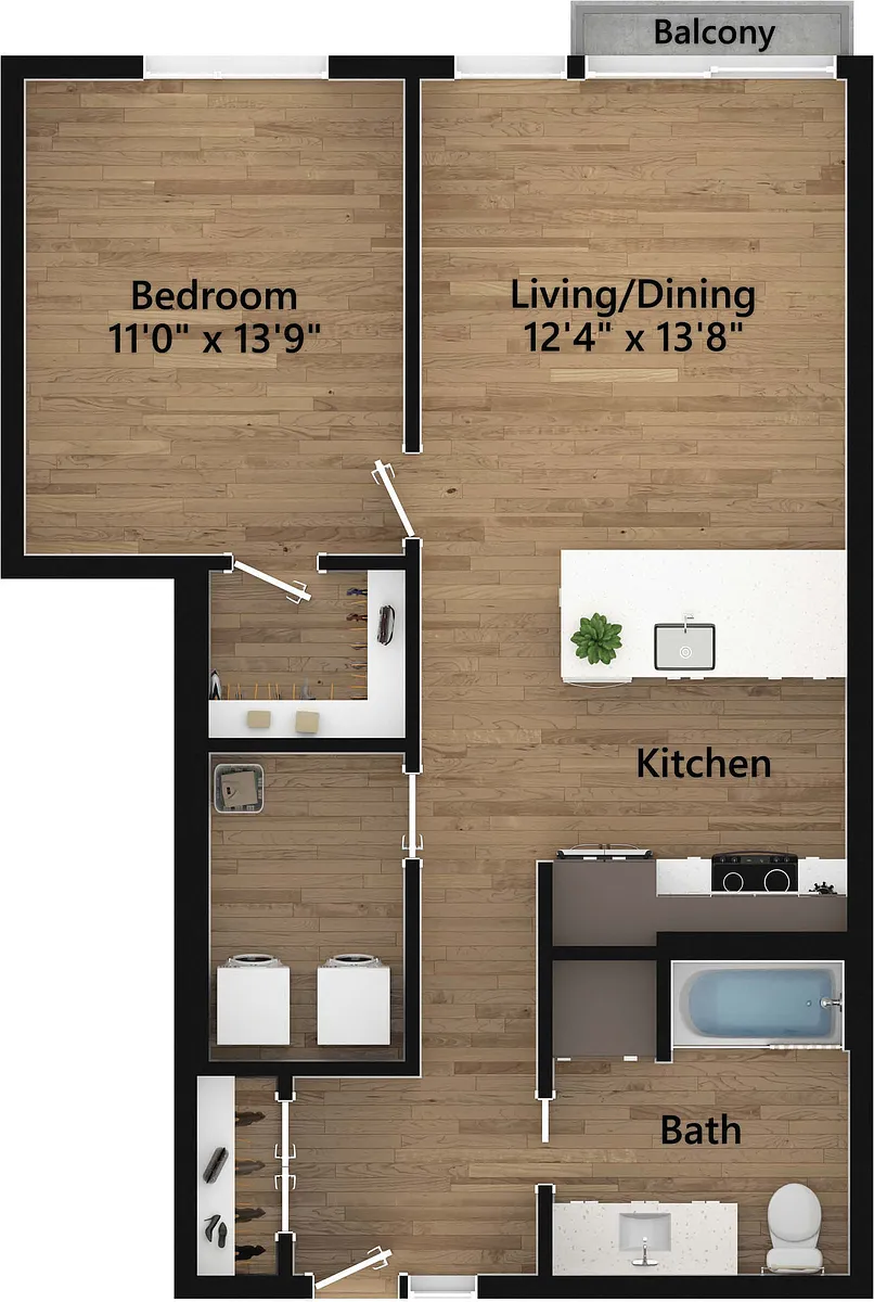 Floor plan 1.01.1 - TYPE A
