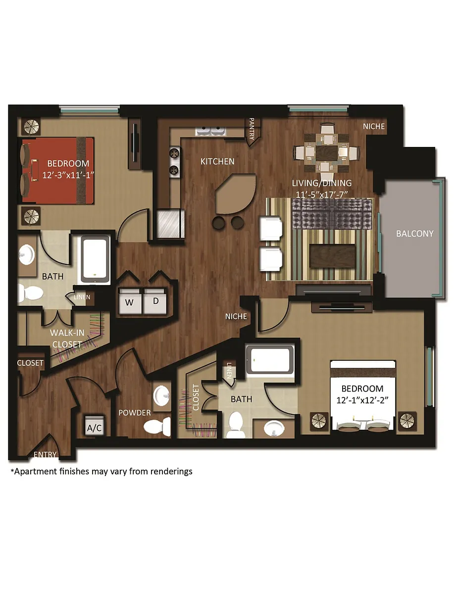 Floor plan B6-R