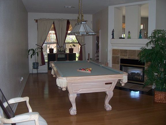 Formal Living Room is Currently Used as a Pool Table Room