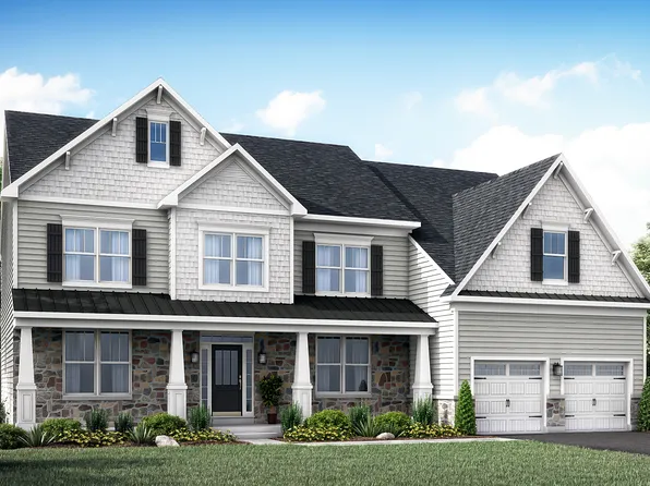 The Monroe - Front Entry Plan, The Reserve at Surrey Court