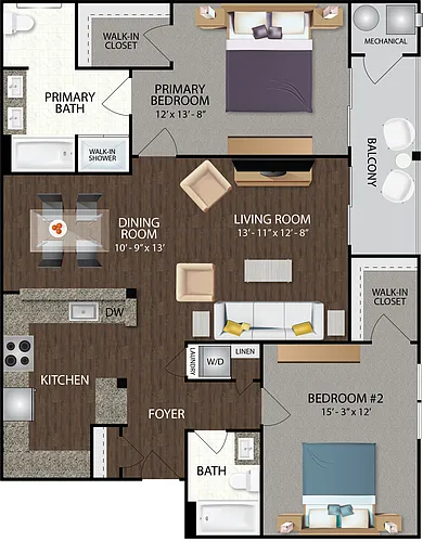 Floor plan Clydesdale I