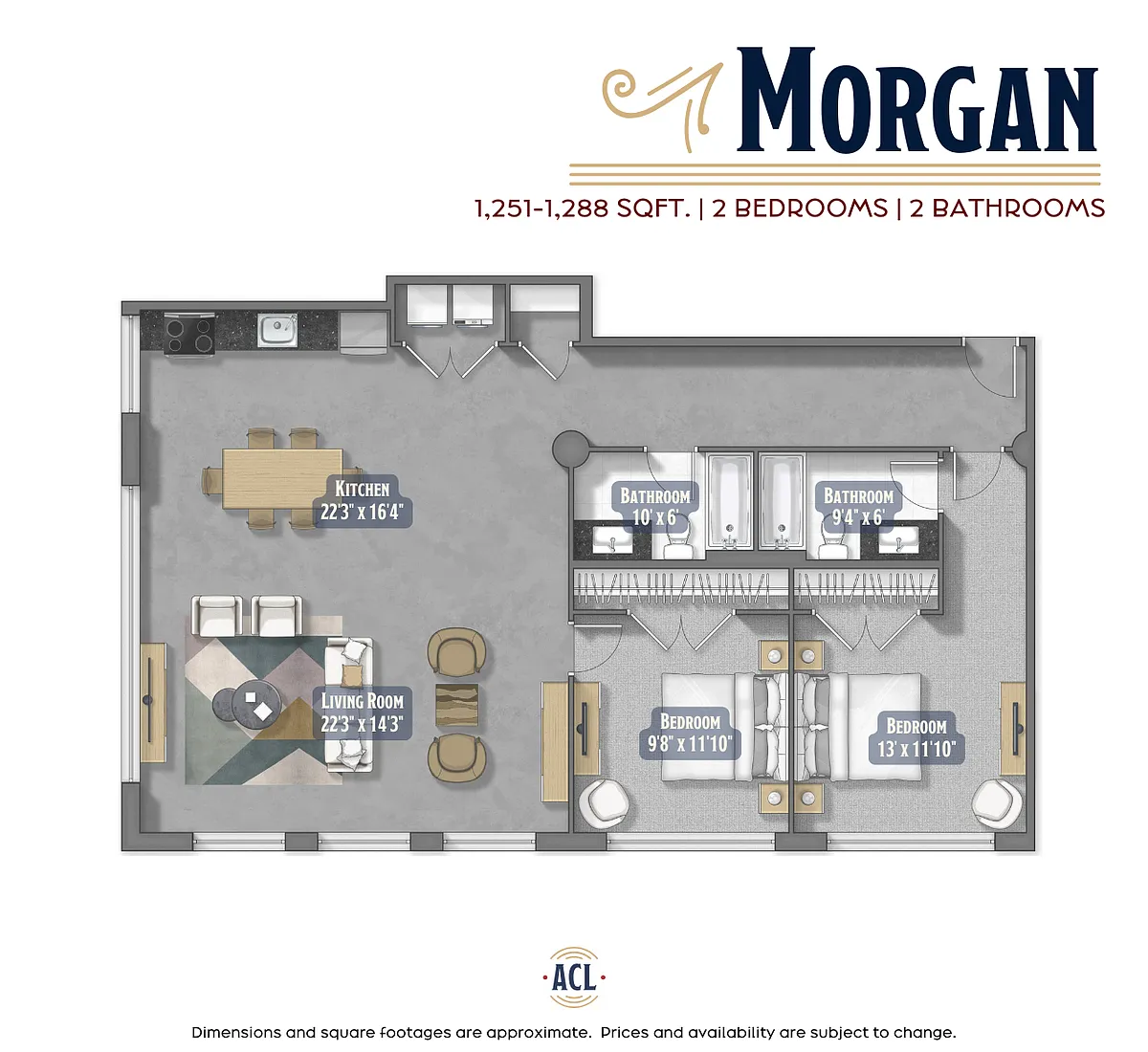 Floor plan Morgan