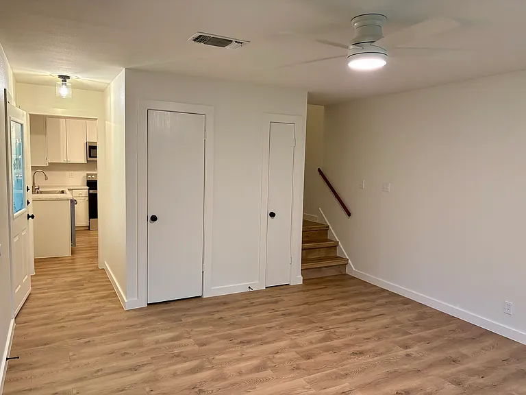 Downstairs 1/2 bathroom and coat closet