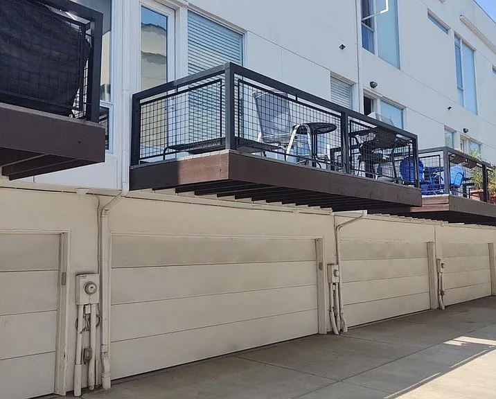 2 Car Garage + Balcony with Natural Gas Hookup