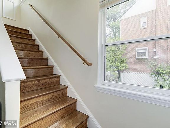 Hardwood stairs