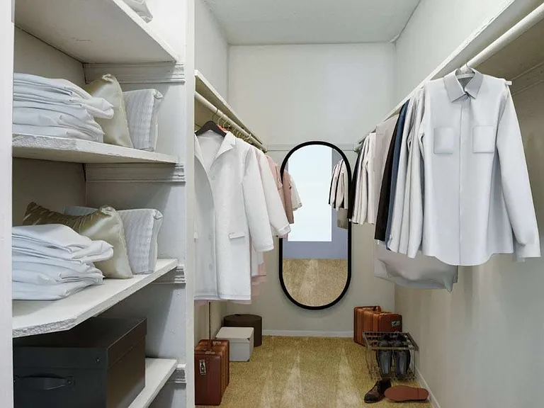 Spacious Closets