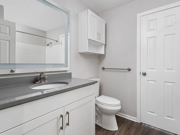 Bathroom with large vanity