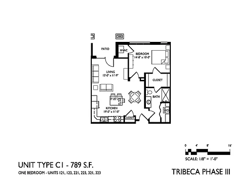 Floor plan Phase 3 - C1