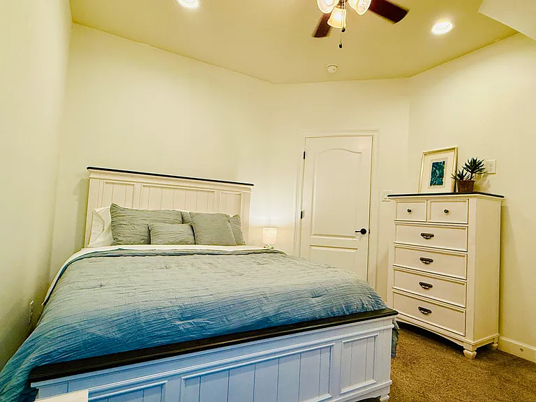 View of available room from the couch