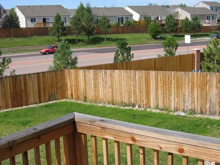 view from rear balcony
