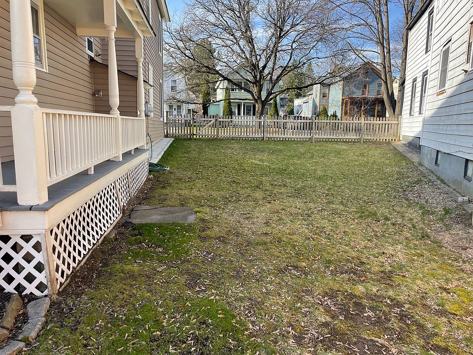 First floor yard and porch