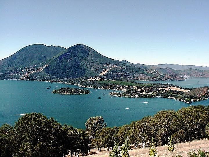 View from road above