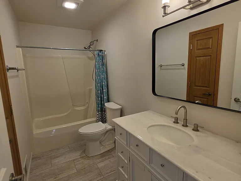 full bath on main floor